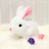 Nouveau design doux mignon interactif Teddy électrique lapin chat chien poupée peluche jouets en peluche