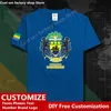 République gabonaise Gabon pays t-shirt personnalisé Jersey Fans bricolage nom numéro haute rue mode ample décontracté t-shirt 220616