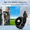 2022 Nieuw smartwatch Heren en dames Sporthorloge Bloeddruk Slaapmonitoring Fitnesstracker Waterdichte horloges voor IOS Android