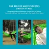 Camp Furniture Upgrade Camping Hammock Outdoor Tourist Tree Hanging Hammocks Portable Nylon Hiking For Backpacking Travel W/ Fix RopeCamp