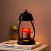 Retro Candle Warmer Electric Lamps Wax Melt With Switch Wax Tart Burner Fragrance Table Lights Aromatherapy Lighting Desk Lamp