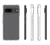 Casos para google pixel 6 6a 7 8 pro tpu silicone claro equipado pára-choques caso macio transparente capa traseira