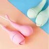 Nxy vibrateurs amusant petit oeuf sauter masturbateur féminin vibrant Climax bâton appareil de Massage produits de sexe pour adultes 220723