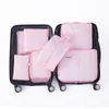 収納バッグ7pcs/set Travel Lage Size Luggage Clothinizerバッグタイディポーチスーツケースパッキングセットケースバッグストラージ