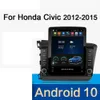 Honda Civic 2012-2013 헤드 유닛 지원 Bluetooth Wi-Fi 스티어링 휠 제어 용 9 인치 안드로이드 자동차 비디오 라디오 2D