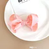 مزاجه فتاة الأميرة المشابك الكبيرة القوس أطفال bowknot الشعر كليب كوريا الأطفال تويست زهرة غطاء الرأس العلوي كليب الحلي B303