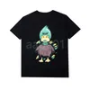 Luxury Mens T Shirts Summer Tees Designer Womens Hand-painted Graffiti Duck Pattern T Shirt Gray Black Colthing Asian Size S-XL