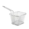 8Pcs Mini Stainless Steel Chips Deep Fry Baskets Food Presentation Strainer Potato Cooking Chef Basket Colander Tool 220727