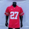 MITNESS NCAA College Ohio State Buckeyes Football Jersey C.J. Stroud Chris Olave Garrett Eddie George Fields Wilson Teugue III Julian Fleming J.T.