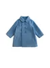 Manteaux de laine à double boutonnage pour filles Automne Hiver Trench Veste Manteau 2-6 ans Vêtements pour enfants pour vêtements d'extérieur pour enfants Cadeau d'anniversaire 220826