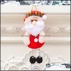 Christmas Decorations Festive Party Supplies Home Garden Store Storefront Old Man Pendant Tree Pen Dhukd