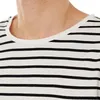 Men's T-Shirts Men Stripe T-Shirt Fashion O Neck Short Sleeved Top Tees Slim Fit Black White Red Striped T Shirt ManMen's