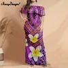 Noisydesigns Anpassen Bild Trend Sexy Frau Kleid Eine Schulter Büro Damen Sommer Strand Plus Größe 6XL 7XL Drop 220627