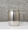 1000Ml Mug Coffee Tea Cup Mugs Stainless Steel liner Water Cup Ear Hanging Portable Beer Cups Travel Bottler BBB15052