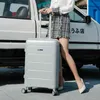 PCトロリー荷物ホイールの高品質のトラベルスーツケースインチローリングキャビンコードケースを運ぶ '' '' J220708 J220708