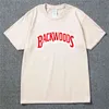 バックウッドデザイナーTシャツ最高品質のメンズTシャツピンクポロパーカースウェットシャツTシャツブランド男性ショートTシャツファッションストリートヒップホップロックストリートウェア