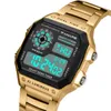 Wristwatches Men's Digital Watch Square Fashion Camouflage Military Wristwatch Waterproof Watches Running Clock Relogio #15Wristwatches