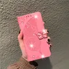 Odwróć Motyl Wymchnięcie Wallet Case dla Redmi 10 9A 9C 9T 9 8 8A Uwaga 10Pro Max dla Xiaomi MI Poco F3 GT X3 NFC M3 Pro