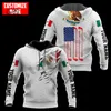 PLstar Cosmos 3DPrinted est Mexico Custom Name Art Unique Hrajuku Streetwear Unisex Casual Funny Hoodies Zip Sweatshirt 4 220714gx