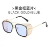 Lunettes de soleil Fashion Punk Square Femmes Grille Bouclier Couclier Tide Eyeglass de haute qualité Lunes unisexes UV4003555485