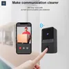 Z20 Video Campanello Visual Voice Citofono in tempo reale Campanello VGA Visione notturna Telecamera IP WiFi Allarme intelligente Campanello per porta per la sicurezza domestica App Aiwit