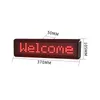 Design Professional 7x40 Red e Green LED Message Board Screen Display Publicidade Indoor Informações móveis à prova de choque e resistente ao desgaste