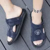 Big Size 47 Men Genuine Leather Sandals Summer Classic Shoes Slippers Soft Roman Comfortable Walking Footwea 220426