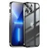 Casos de celular acrílico de liga de alumínio de alumínio para Apple iPhone13 13Pro 11 12Pro Max Protect