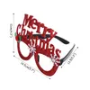 2023 Xmas Toy Glasses Frame Adult Kids Gift Santa Snowman Glasses Juldekor 2023 Nyår Julleksaker