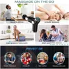 Massage Gun 32 Speed ​​Deep Tissue Percussion Muscle Massager Fascial Gun For Pain Relief Body and Neck Vibrator Fitness 220530