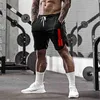 Muscleguys Gym Shorts Men 메쉬 짧은 바지 스포츠 조깅 선수 보디 빌딩 스웨트 팬츠 피트니스 운동 acitve