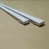 Led Strip Light housing 17x7mm Square Shape PC Cover With Slim Aluminum Channel Profile