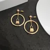 Women Earrings Bag Designer Mini Bags Earring Hoops Jacque Jewelry Luxurys Designers Chandelier Studs Brass Des Boucles Doreilles 2205122