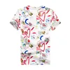 2022 Fashion Mens T Shirts Black White Designer High-end Luxury Men Men Casual Top Sleeve M-3XL @117