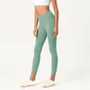 Женские брюки Capris Solid Color Women Stylist Leggings с высокой талией.