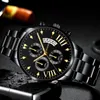 Relogio Masculino Mens Fashion Watches For Men Business Casual Stainless Steel Quartz Watch Date Calendar Clock Montre Homme