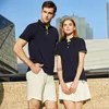 Yotee verão moda casual polo camisa pessoal grupo de empresa personalizado camisa de algodão homens e mulheres camisas 220620