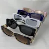 Gafas de sol Fashion Rectangular pequeño BB Menores Diseño de marca Damas del flaco de compras al aire libre Retro 2024