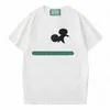 女性メンズデザイナー Tシャツ Tシャツファッションアニマルレタープリント半袖レディ Tシャツ高級レディースカジュアル服