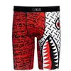 Plus Size S-XXL Masculino Cueca Sexy Impresso Boxer Cueca Shorts Boxer Macio Respirável Calça Curta Com Pacote