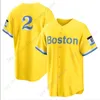 Custom 2021 City Connect Jersey 617 Forte David Ortiz Xander Bogaerts Dustin Pedroia Michael Chavis Kike Hernández J. D. Martinez