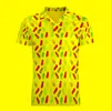 Polo's voor heren kleurrijke vakantie casual t -shirts flip flop patroon shirt kraag retro zomer heren -shirts oversizedmen's mannen