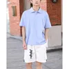 Men's Polos Mens T Shirts Streetwear Shirt Short Sleeve Top Fashion Summer Lapel Tops Tennis Pattern Tees CottonMen's Men'sMen's Mild22