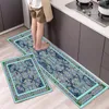 Halılar Modern Baskı Mutfak Mat Zemin Anti-Slip Giriş Açık Puafat Halısı Halı Giriş Kapı Paspasları Yatak Odası Etnik Stil Uzun Rugscarpe