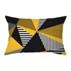 Kuddefodral Geometrisk kudde Corde Corque Throw Pillows Sofa Cushion Color Rands Cover 30x50 Nordic Style Polyester Pillow 220623