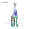 Inflatable Giraffe Parade Performance Animal Model Air Blow Up Colorful Giraffe Balloon For Outdoor Event