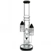 16.5 inchs percolator Water Pijpen Hookahs Gravity Glass Bong Recycler Dab Rigs met 18 mm Bowl