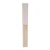 12 Pack Hand Held Fans Party Favor White Paper fan Bamboo Folding Fans Handheld Folded for Church Wedding Gift244h291v2535684