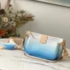 10A L Bag Mirror Multi Pochette Accessoires Crossbody Bag M57633 Fashion Counter Coulde الأكياس الأصلية للأكياس المركبة L036