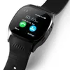 T8 Bluetooth Akıllı İzle Cep Telefonu Kamera Desteği Ile SIM TF Kart GSM Cep Telefonu Pedometre Erkekler Kadınlar Android Telefon için Çağrı Spor Smartwatch